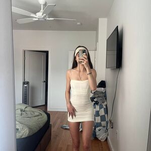 Hello-molly Women's White Dress